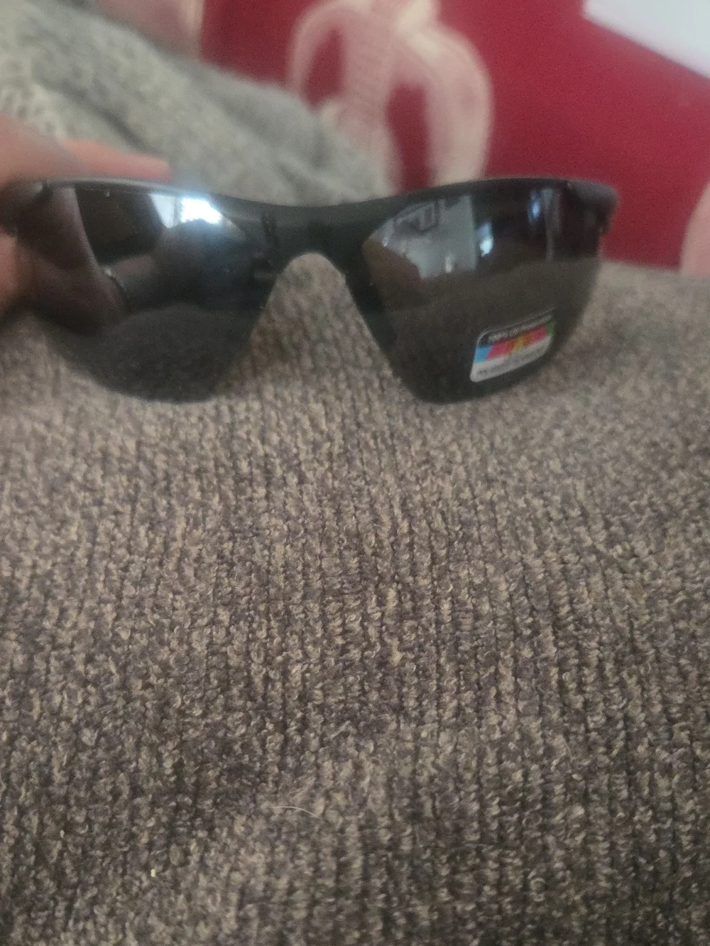 Men's Polarized Sport Sunglasses - Black